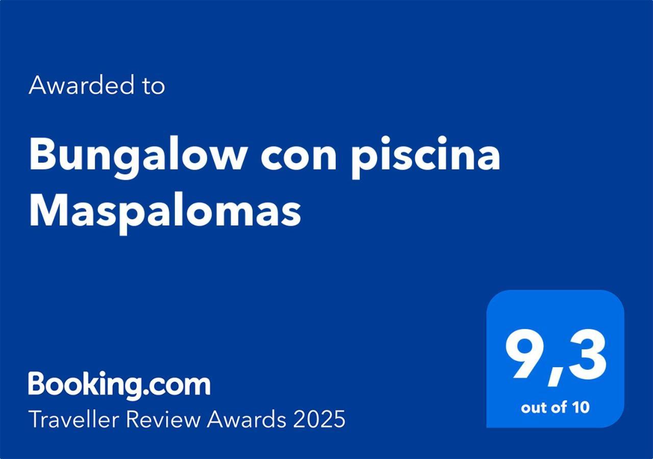 Bungalow Con Piscina Maspalomas 마스팔로마스 외부 사진